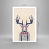 Poster - Poster ohne Rahmen - Charakter Hirsch Illustration Produktbild-Vorschau 4