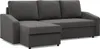 Ecksofa mit Schlaffunktion,  Grau Produktbild-Vorschau 1