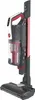 A cordless stick vacuum cleaner on its charging base. Produktbild-Vorschau