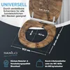 SANILO® WC sedadlo s automatickým spúšťaním a rýchlym Náhľad obrázku produktu 4