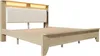Sweiko Lit double en bois 160×200cm, Tête de lit avec Voir les images du produit 14