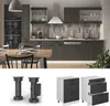Mobiletto base per cucina Vicco R-Line Antracite rustico 60 Anteprima dell’immagine prodotto 3