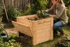 MG Design Holz Komposter 80 x 80 cm - Gartenkomposter aus Produktbild-Vorschau 8