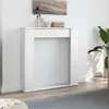 vidaXL Obostavba krbu biela 100x20x100 cm materiál na báze Náhľad obrázku produktu 3