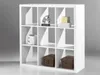 Raumteiler - Weiß - 112 x 112 cm - 9 Fächer Produktbild-Vorschau 5