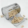 Edelstahl Grillkorb,Drehbarer Rotisserie-Korb für Ofen & Produktbild-Vorschau 4