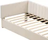 A close-up view of the frame and slats of a bed. Náhľad obrázku produktu