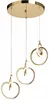Lampadario A Sospensione Toolight Lhj093-3Cp Gold Anteprima dell’immagine prodotto 1
