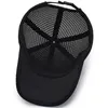 INF Schwarze Mesh-Kappe, atmungsaktiv Schwarz Produktbild-Vorschau 4