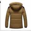 Herren Winter Abnehmbare Kapuzenjacken Dicken Warmen Produktbild-Vorschau 2