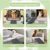 GIHAUVIA Hunderampe mit rutschfesten Teppich 180 x 44 cm Produktbild-Vorschau 7