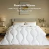 CASABEL Winterdecke Extra Warm, 700g/m², 220x240cm, Weiß Produktbild-Vorschau 3
