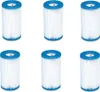 INTEX 29000 Filterkartusche Typ A 6er Paket Poolfilter Produktbild-Vorschau 1