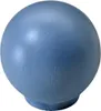 A close-up studio shot of a solid blue spherical object with a slightly flattened base. Produktbild-Vorschau