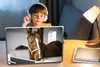 MuchoWow® Laptop Aufkleber Sticker Cover Pferd - Braun - Produktbild-Vorschau 3