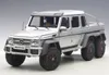Mercedes G 63 AMG 6x6 2013 silber Modellauto 1:18 Autoart Produktbild-Vorschau 12
