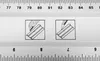 Tapetenlineal, Schneidelineal mit Griff 100cm, 2 Libellen Produktbild-Vorschau 2