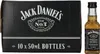 Jack Daniel's Tennessee Whiskey 40% Vol. 10x0,05l PET Voir les images du produit 1