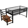 Letto a castello basso Merax, letto a soppalco 90×200 cm Anteprima dell’immagine prodotto 9