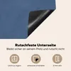 KitchenYeah© Herdabdeckplatte Leder - Blau - Tierhaut , Produktbild-Vorschau 5