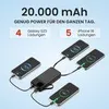 VIESTA® Powerbank 20.000 mAh Weiß Schnellladen 22,5 W PD Produktbild-Vorschau 2