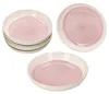 6x Reactive Glaze Paris Suppenteller 400ml 6 Pers Creme Produktbild-Vorschau 2