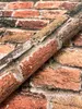 NEWROOM Tapete Rot Vliestapete Steinwand - Ziegelstein Produktbild-Vorschau 2
