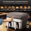 Frytkownica Beztłuszczowa Dwukomorowa Podwójna VOKSAR G11 Podgląd zdjęcia produktu 2