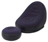 Verk 27532 Poltrona gonfiabile relax con poggiapiedi, nera Anteprima dell’immagine prodotto 1