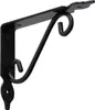 Regalwinkel mit Ornament in schwarz 140 x 110 mm Voir les images du produit 5