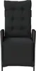 vidaXL Fauteuil de jardin avec repose-pieds 2 pcs. Réglable Voir les images du produit 5