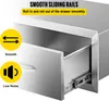 SucceBuy BBQ îlot tiroirs 30" W x 10" H x 20" D, double Voir les images du produit 5