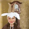 Kinder Mütze Ziege weiß Tiermärchen Ziegenbock Geißlein Fasching Produktbild-Vorschau
