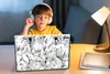 MuchoWow® Laptop Aufkleber Sticker Cover Aquarelle - Tiere Produktbild-Vorschau 3