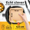 GOURMETmaxx Backpapier für Heißluftfritteuse 2 bis 5 Liter Produktbild-Vorschau 6