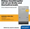 Exquisit Geschirrspüler EGSP2109-E-030E silber | Produktbild-Vorschau 2