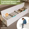 Dětská postel Fliek 140 x 200 cm s taburetem, dřevěná Náhled obrázku produktu 7