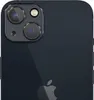 Close-up of the rear camera module and Apple logo on a dark smartphone. Produktbild-Vorschau