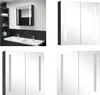 vidaXL LED Spiegelschrank fürs Bad 62x14x60 cm - Produktbild-Vorschau 1