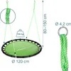Altalena a nido Relaxdays, altalena sospesa rotonda, per Anteprima dell’immagine prodotto 4