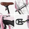 vidaXL Bicicletta per bambini 20 pollici per 6-11 anni Rosa Anteprima dell’immagine prodotto 3