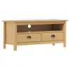 Maison Exclusive - TV-Schrank Hill Honigbraun 110x40x47 cm Produktbild-Vorschau 1