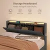 BEALIFE Polsterbett 160x200 cm mit USB-Ladung, LED-Licht & Produktbild-Vorschau 6