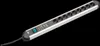 A power strip with multiple outlets against a black background. Produktbild-Vorschau