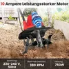 Elektrische Bodenfräse 750 W - 32 cm Breite, 22 cm Tiefe, Produktbild-Vorschau 5