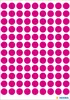 HERMA Vielzwecketiketten/Farbpunkte  8mm rund pink Náhľad obrázku produktu 3