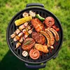 Żeliwny ruszt grillowy okrągły Ø 45 cm, solidny ruszt Podgląd zdjęcia produktu 3