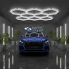 LED stropní svítidlo MasterLED, hexagonální tvar, 8 lumenů, Náhled obrázku produktu 2
