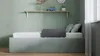 regalik zábrana proti pádu z postele 60x20 cm - antracitová Náhľad obrázku produktu 4