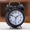 A close-up shot of a retro analog alarm clock. Voir les images du produit
